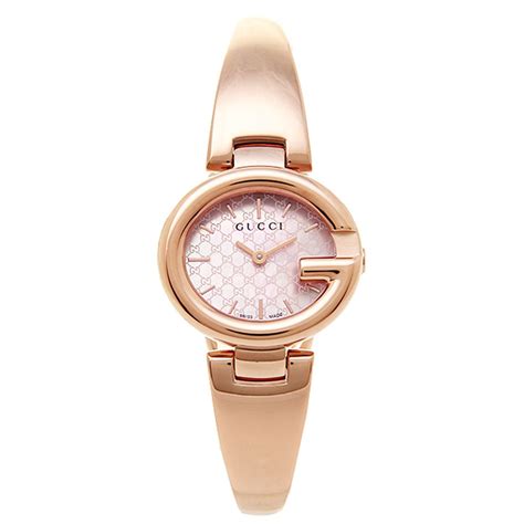 gucci rose gold watch ladies|gucci 3000l ladies watch.